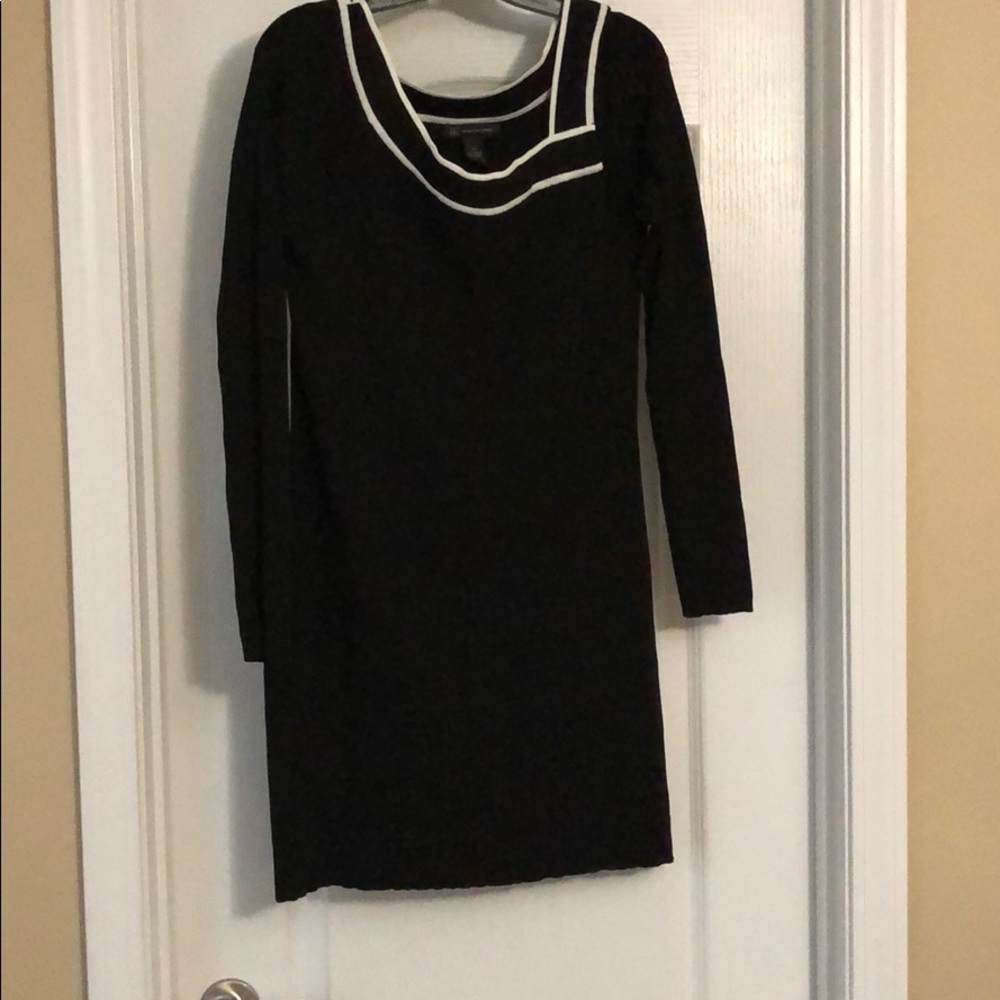 INC Sweater Tunic with Asymmetrical Collar